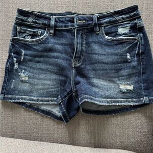 KanCan Distressed Denim Women's Shorts